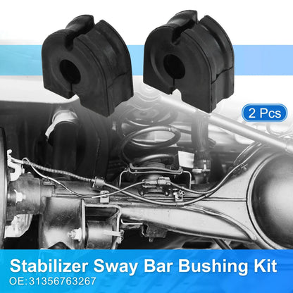 Stabilizer Sway Bar Bushing Kit for BMW 525i (2004-2007) Black