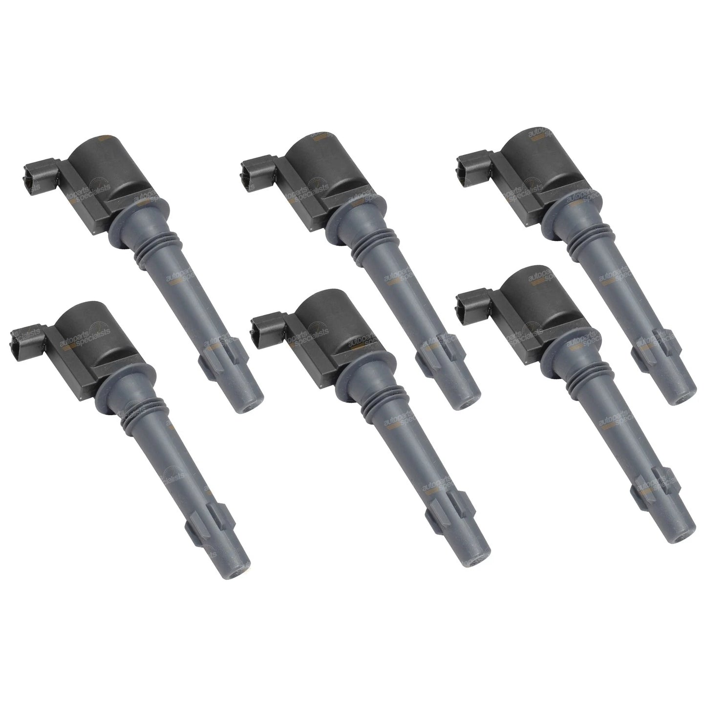 Set of 6 Ignition Coils for Ford Territory (2004–2016)