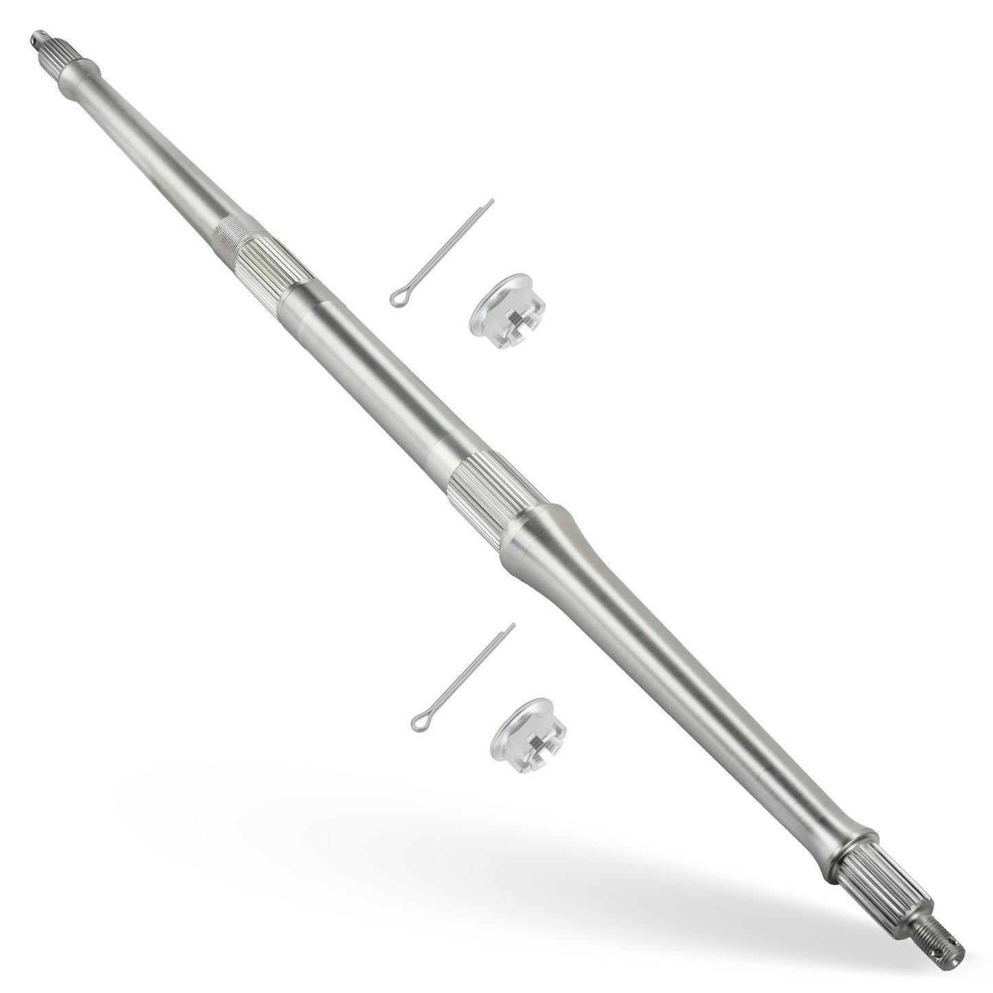 Rear Axle Shaft & Nut for Yamaha Tri-Z YTZ250 Banshee 350 (1985–2006)
