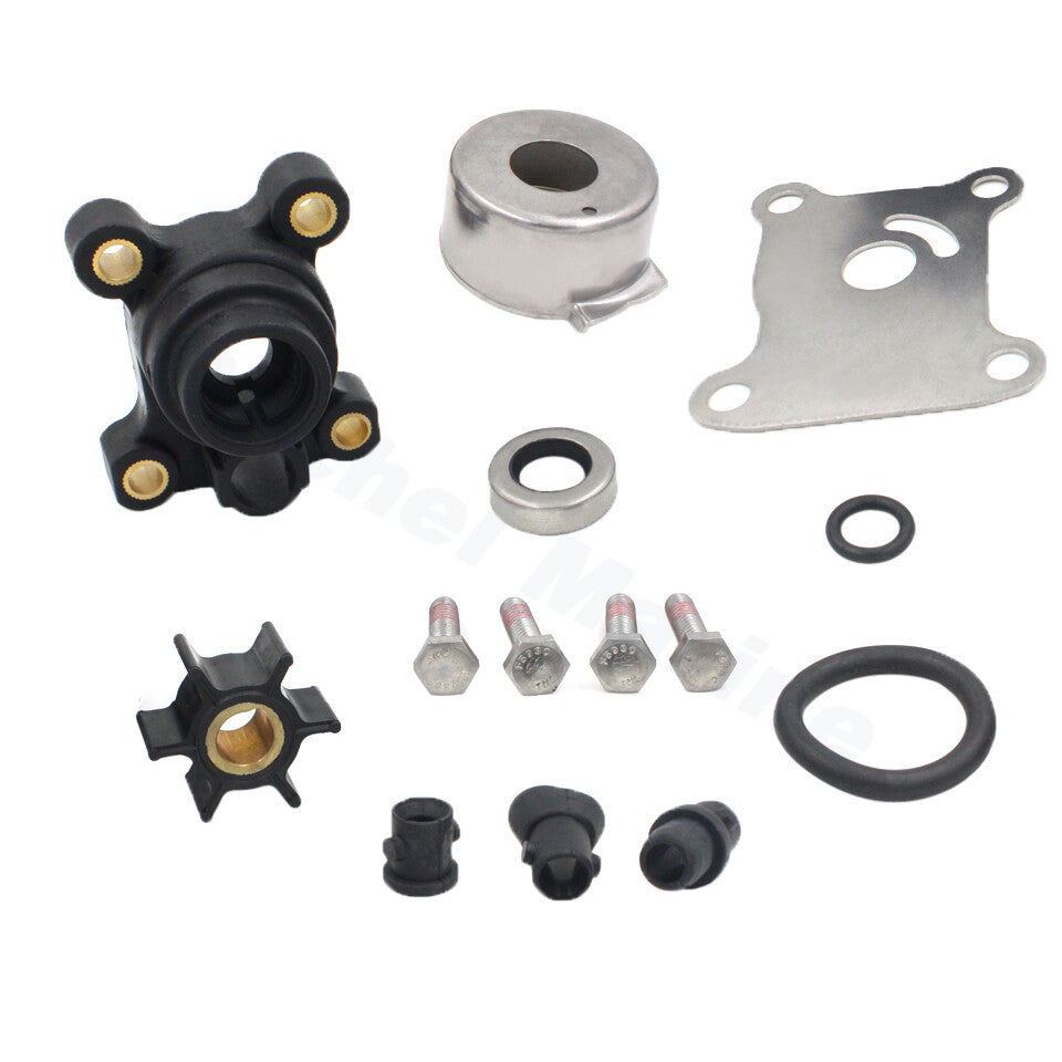 Water Pump Impeller Repair Kit for Johnson Evinrude 9.9 15 HP (1990–2000)