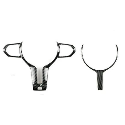 Carbon Fiber Steering Wheel Trim Frame for BMW M-Sport F30 F32 F10 F15 F16