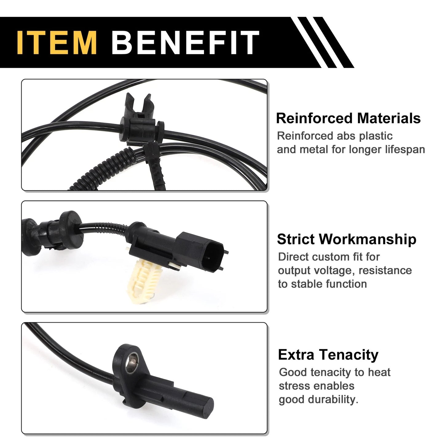 ABS Wheel Speed Sensor for Ford F-250 Super Duty (2011–2016) Rear Right