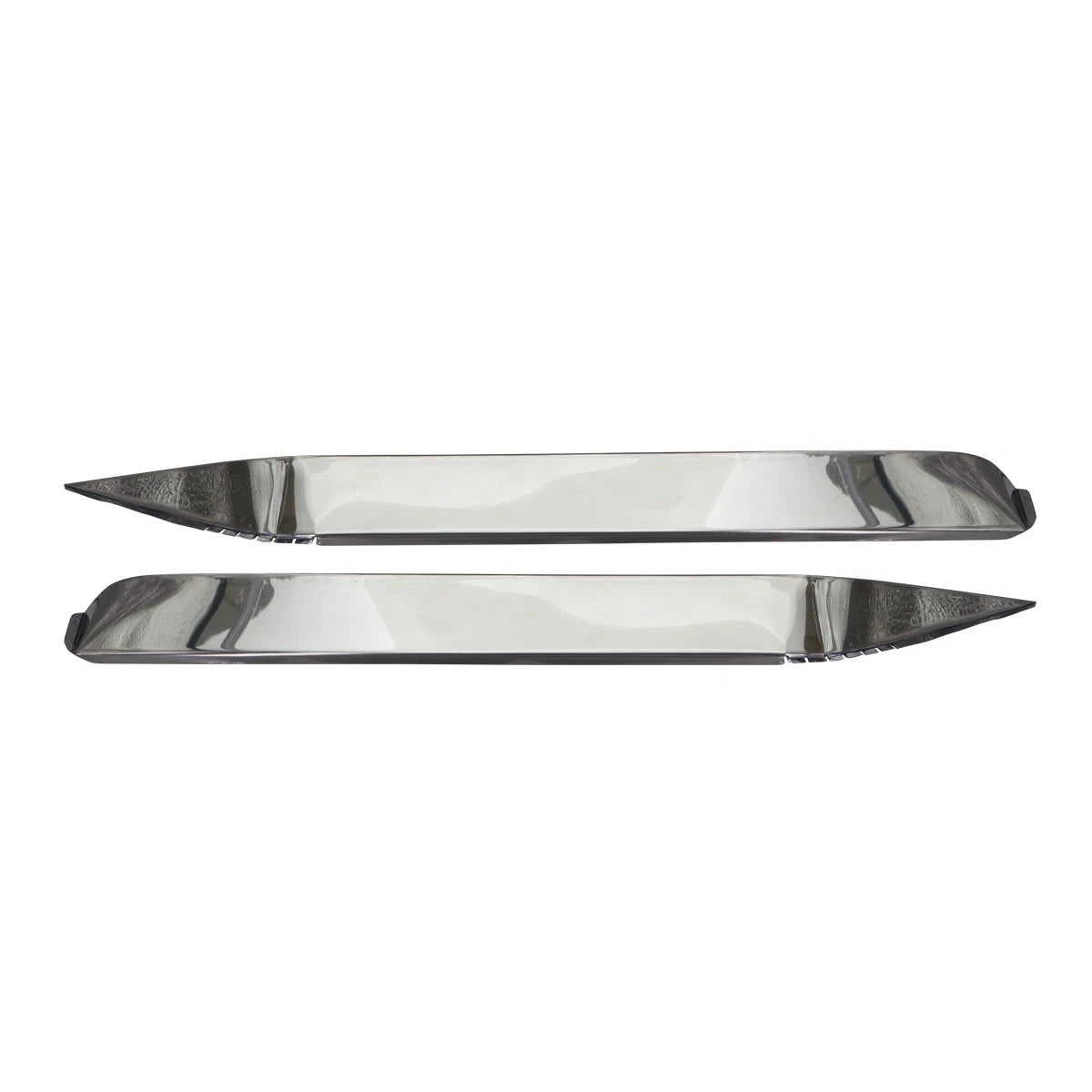 Chrome Weather Rain Visor for Toyota Corolla (1970–1979)