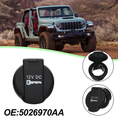 Power Outlet Cover for Jeep Wrangler and Ram ProMaster