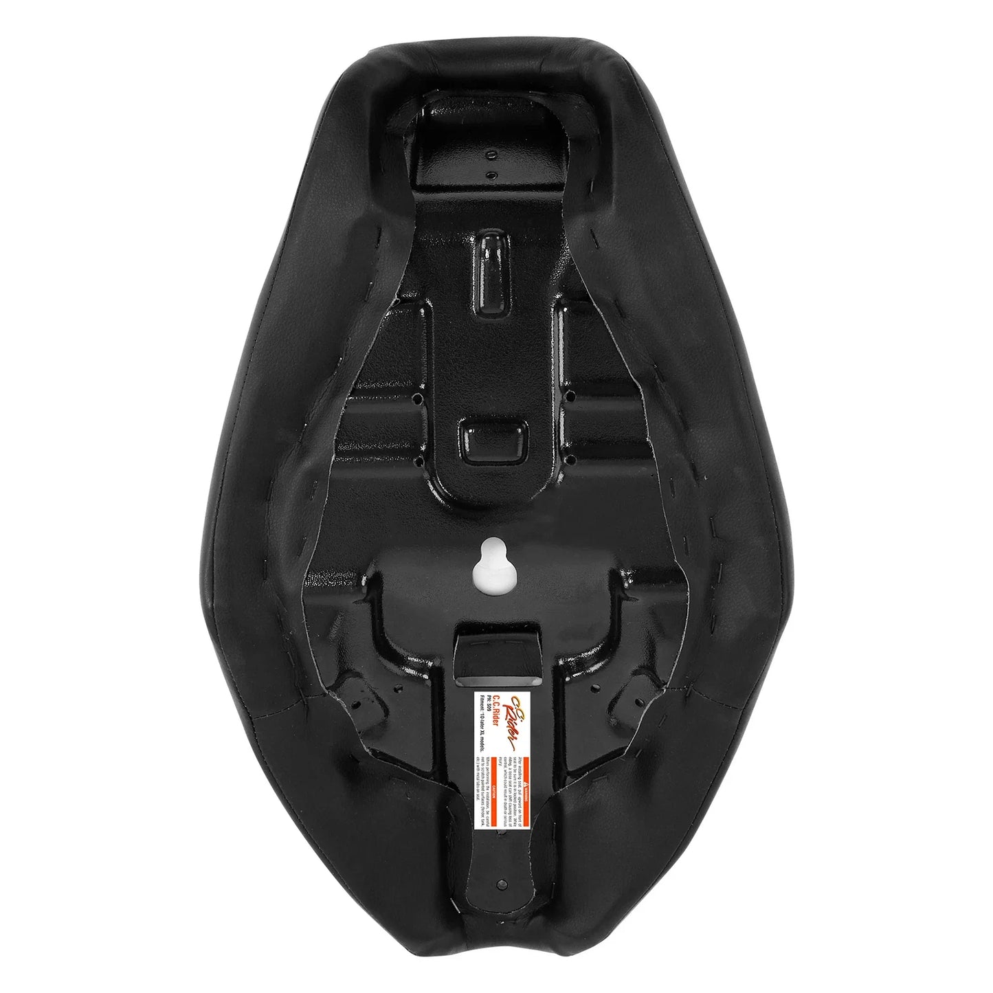 Solo Seat Driver Rider for Harley Sportster Iron XL883 1200 Black (2010-2022)