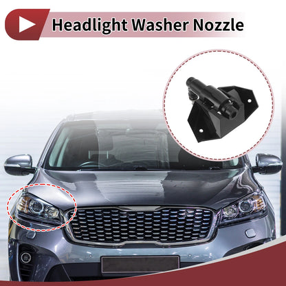 Front Passenger Side Headlight Washer Nozzle for KIA Sorento II (2009–2012) No. 986722P000