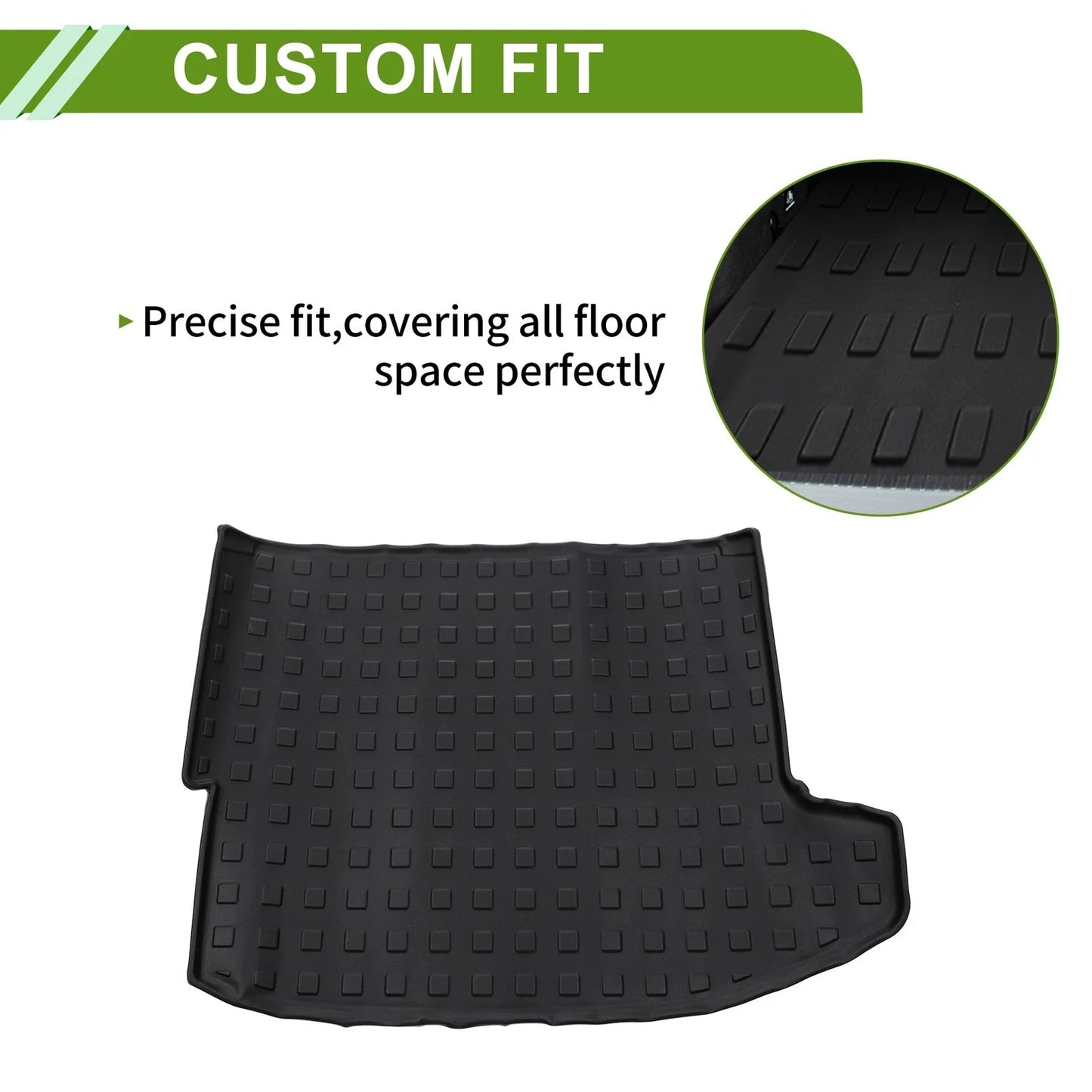 Rear Trunk Mat for Chevrolet Trax 2024-2025 TPE Cargo Liner Upgrade