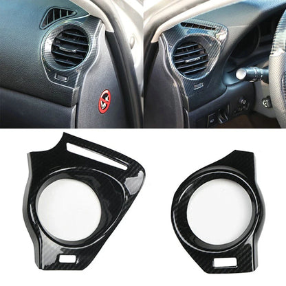 Carbon Fiber Side Vent Outlet Cover Trim for Lexus IS (2006–2012)