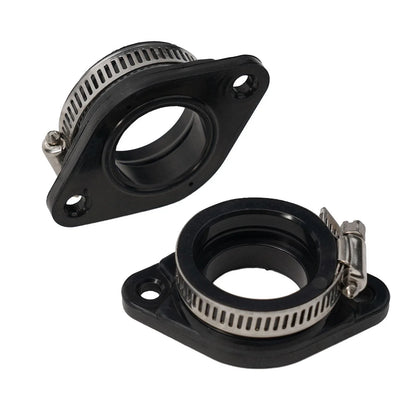 Manifold Boot / 28mm 30mm 2x / ATV Adapter Black Carb Flange for ATV Intake