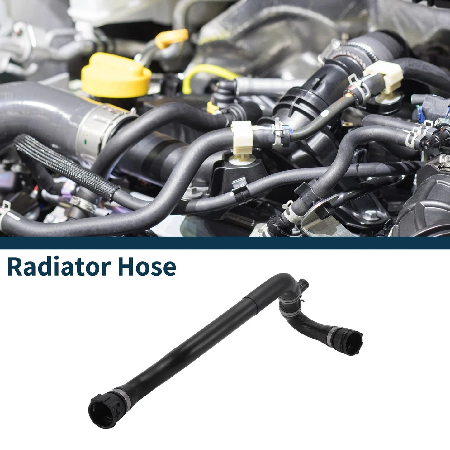 Radiator Hose for Porsche Macan 2.0L Rubber Water Pipe (2017-2024)