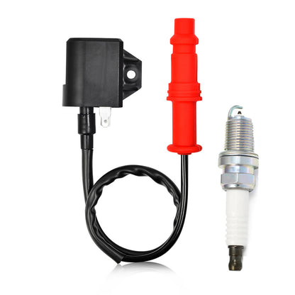 Ignition Coil & Spark Plug for Polaris Ranger 400 500 (2006–2010)