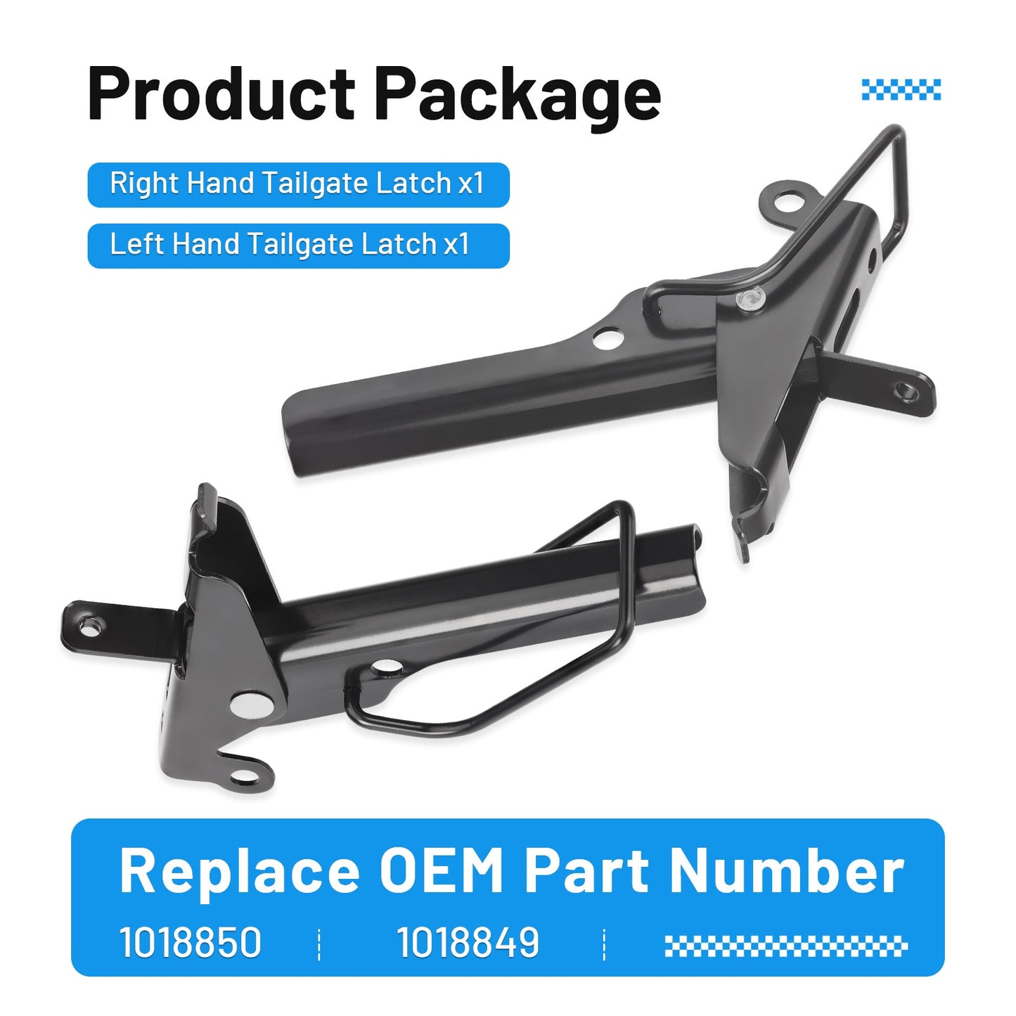 LH Tailgate Latch for Polaris Ranger 800 570 500 (2010–2019)