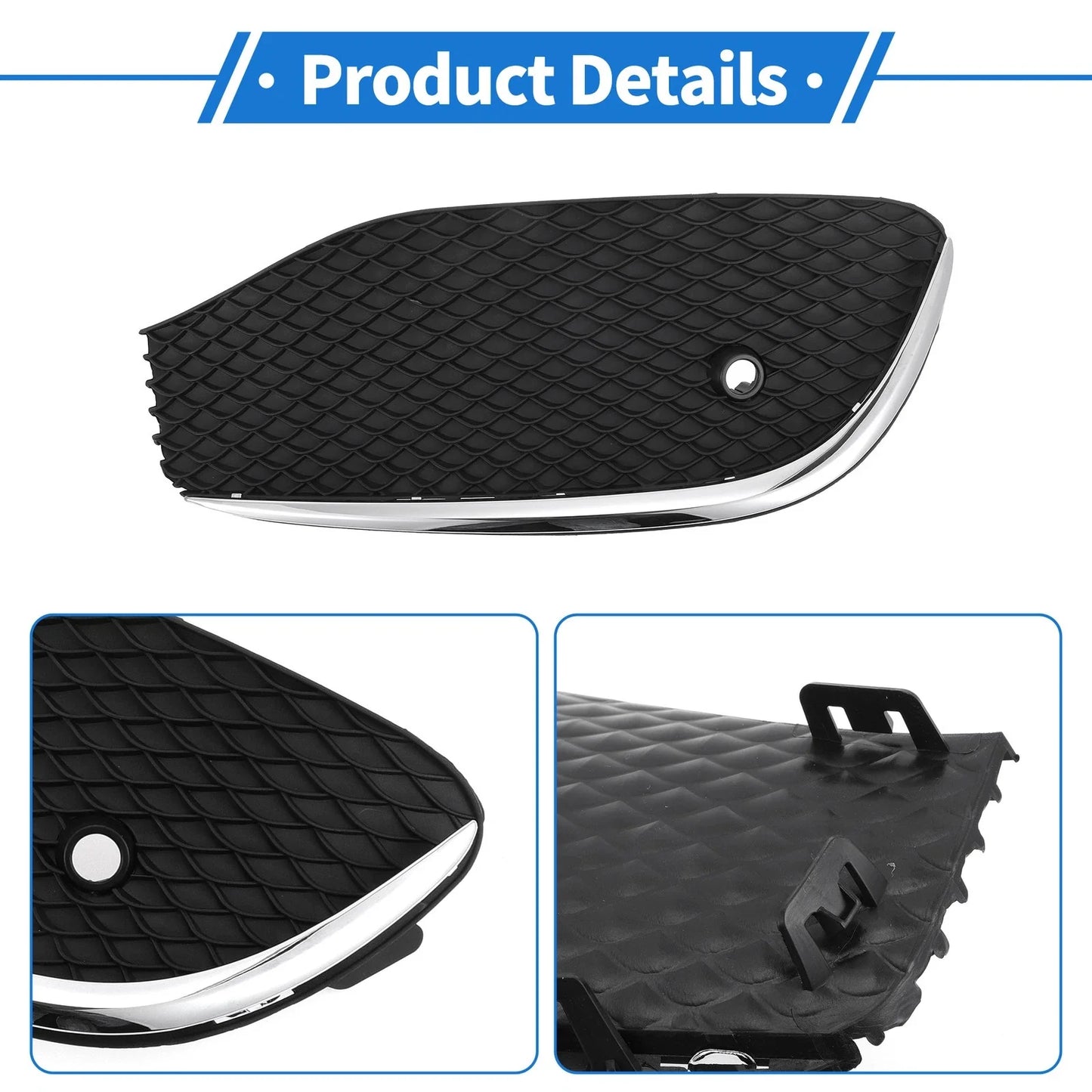 Front Right Fog Light Grill for Mercedes-Benz E-Class (2017-2023)