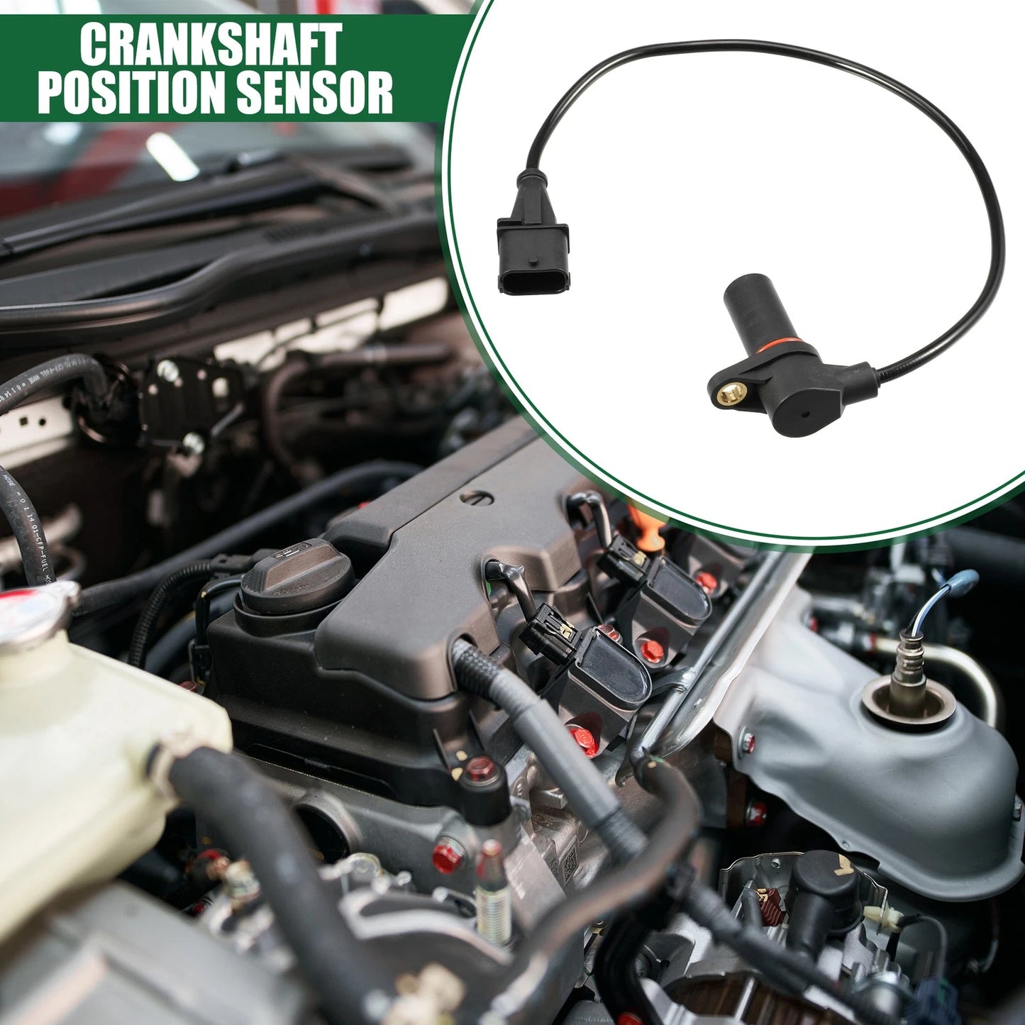 Crankshaft Position Sensor for Jeep Liberty (2005–2006) L4 2.8L ABS
