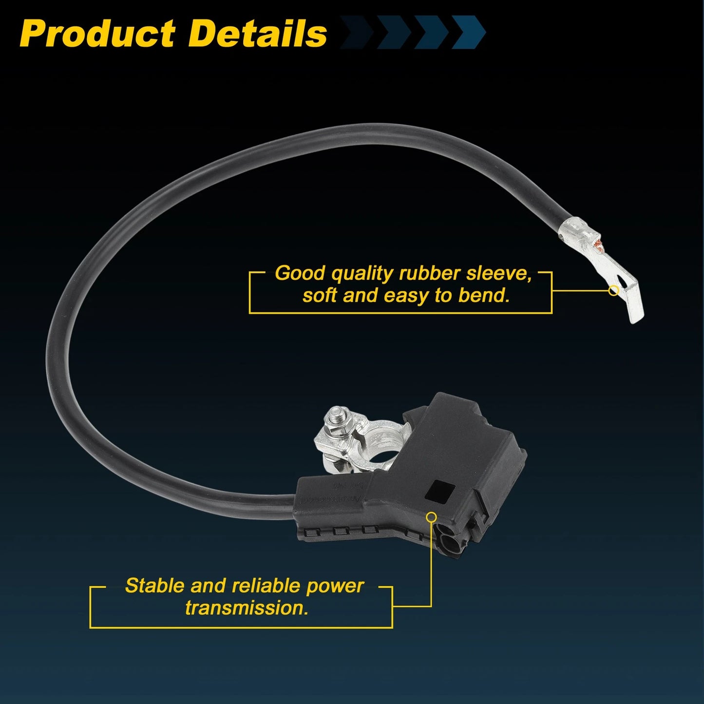 Battery Negative Cable for BMW X1 X3 X5 X6 F18 F01 F02 F07 F10 (No. 61219302358)