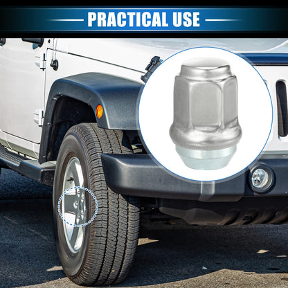 5pcs Wheel Lug Nuts for Jeep Wrangler Liberty Dodge Challenger (No. 6036747AA)