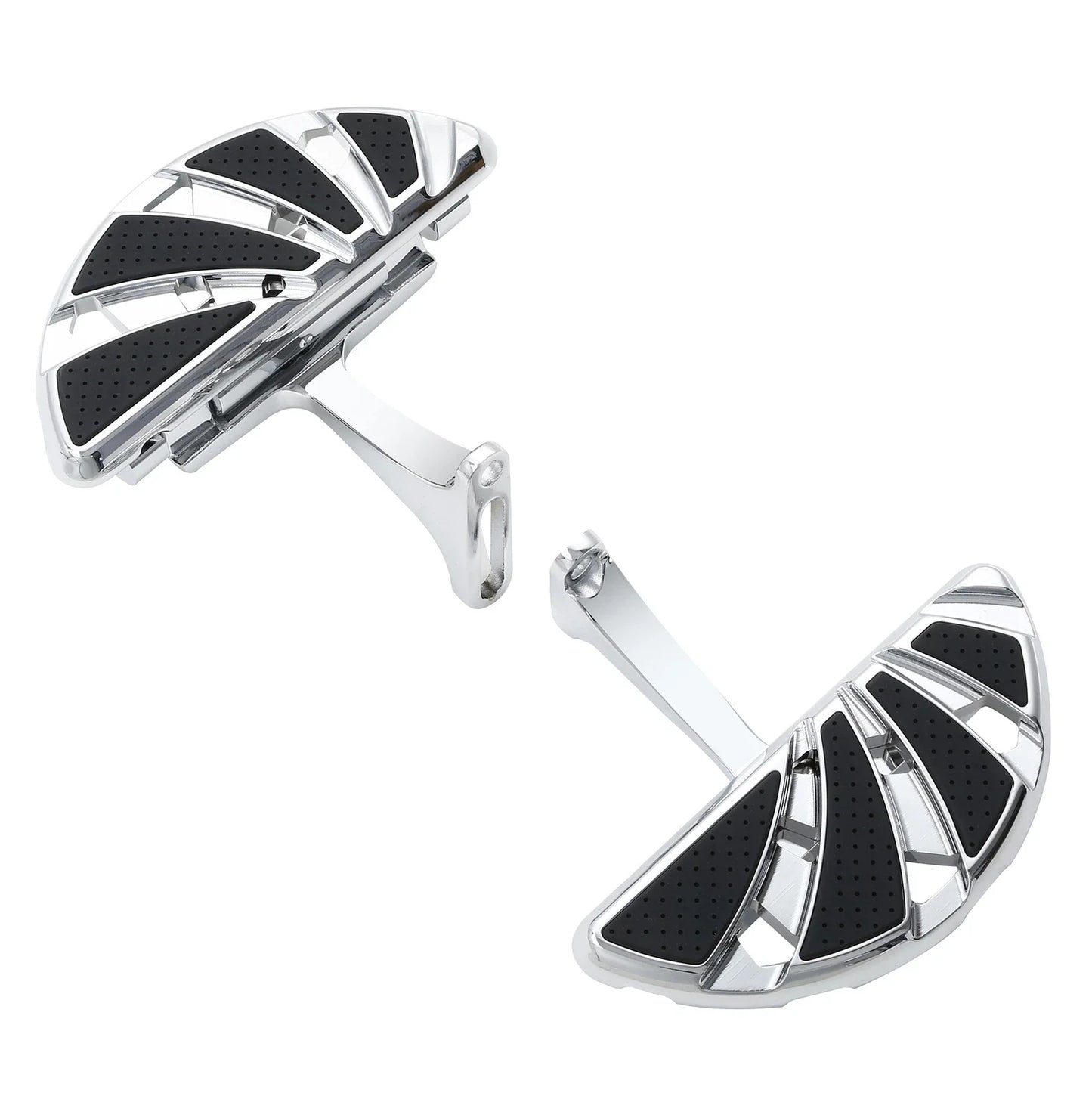 Chrome Rear Passenger Footboards for Harley Road King Street Glide (1993 - 2025)