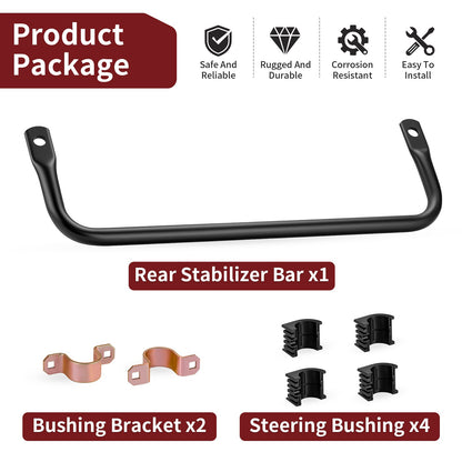 Rear Stabilizer Sway Bar with Bushing for Polaris Scrambler 850 (2020)