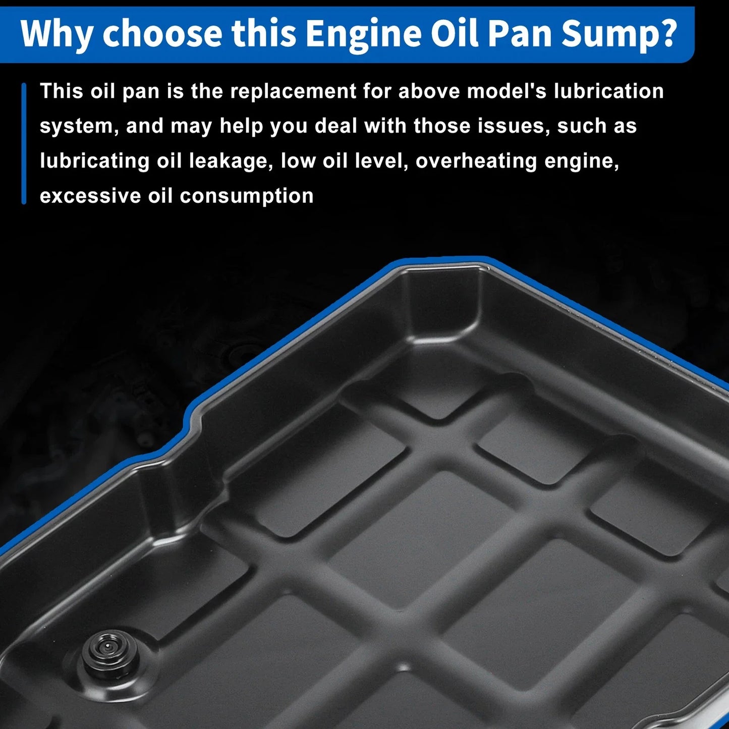 Transmission Oil Pan Kit with Filter for Chrysler 300 (2005-2014)