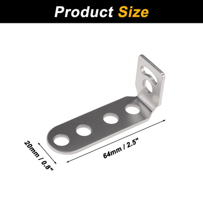 Set of 1 Light Bar Mounting Bracket for Motorcycle (Universal Fit)