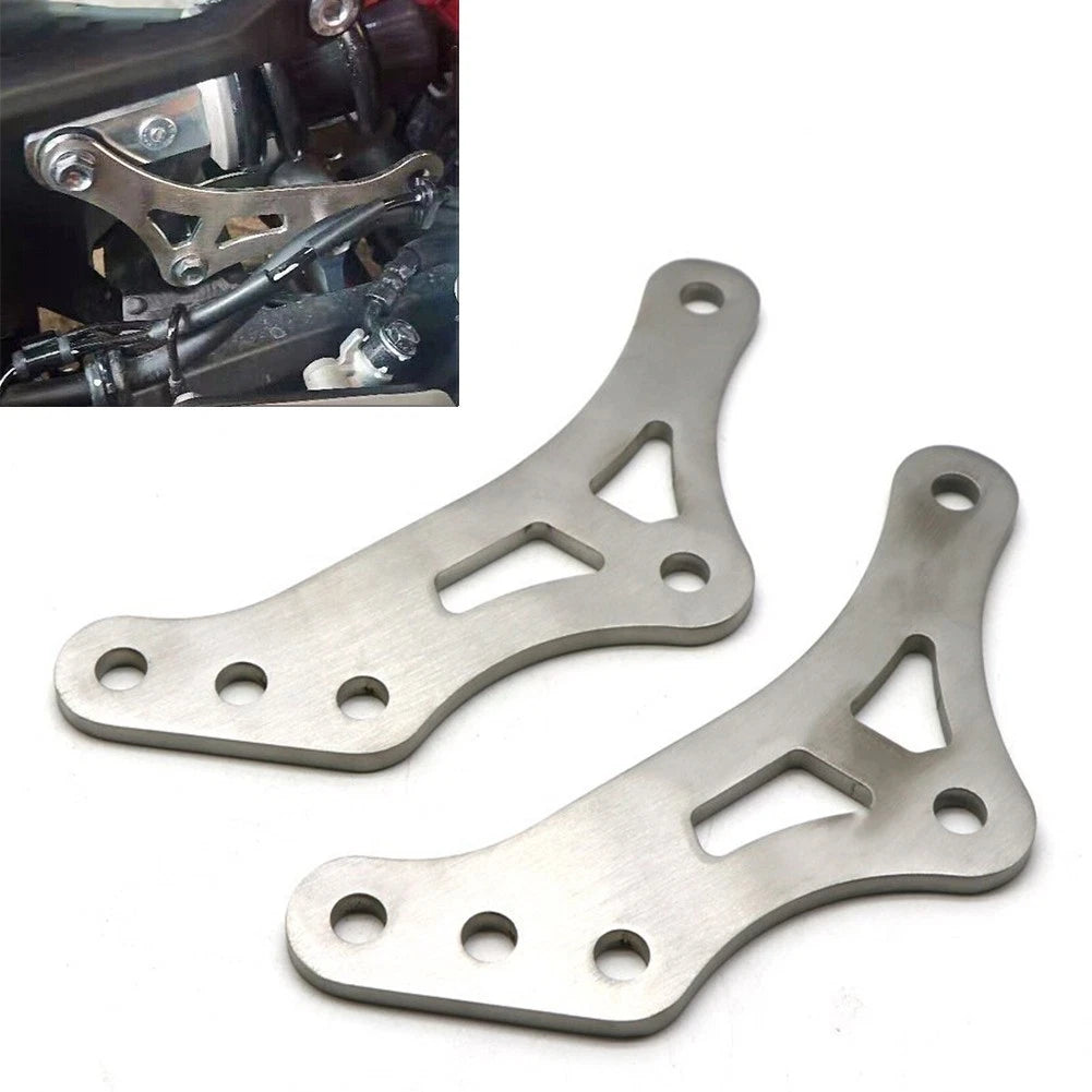 CNC Lowering Link Kit for Kawasaki Z900 Z900RS (2017–2019) Silver