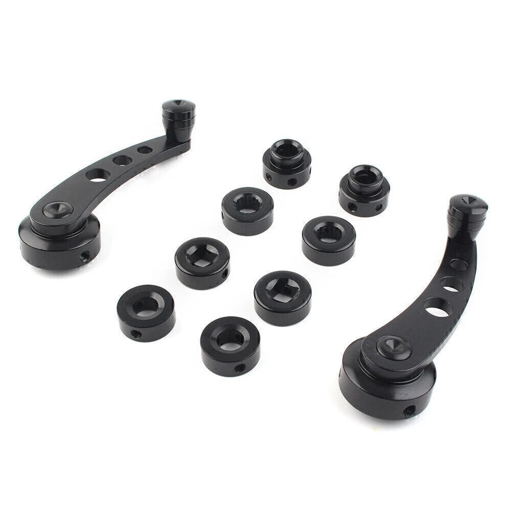 2X Aluminum Alloy Window Crank Handle for Universal Fit (All Years)