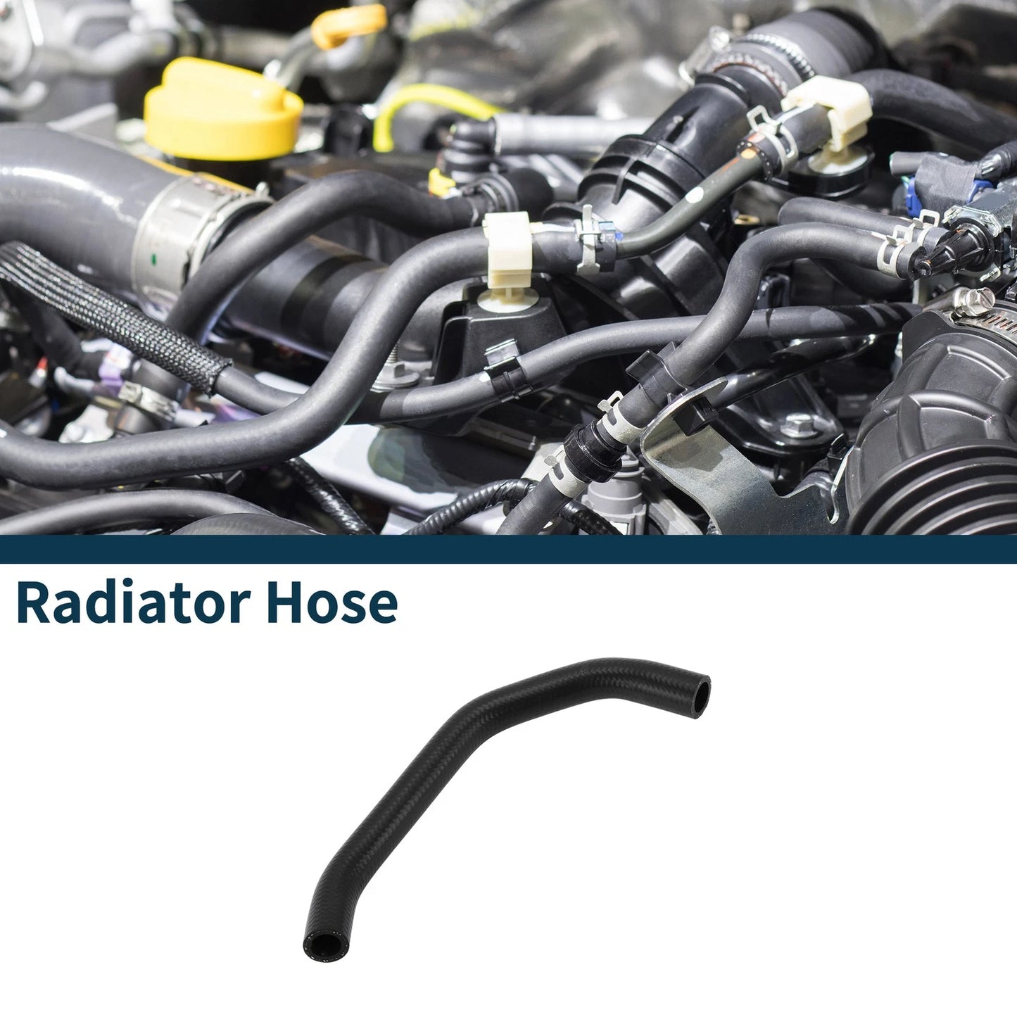 Radiator Hose for Porsche Cayenne (2006–2009) No. 94810645702 Rubber