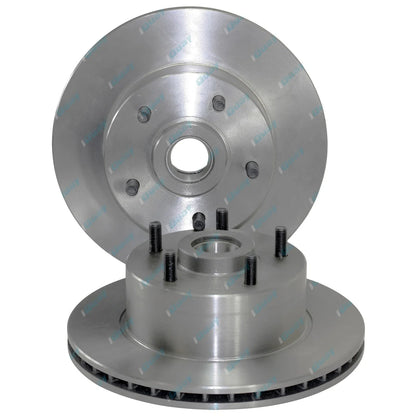 2 Front Disc Rotors + Brake Pads for Commodore VL 6cyl VN VG VP V6 1986~5/92