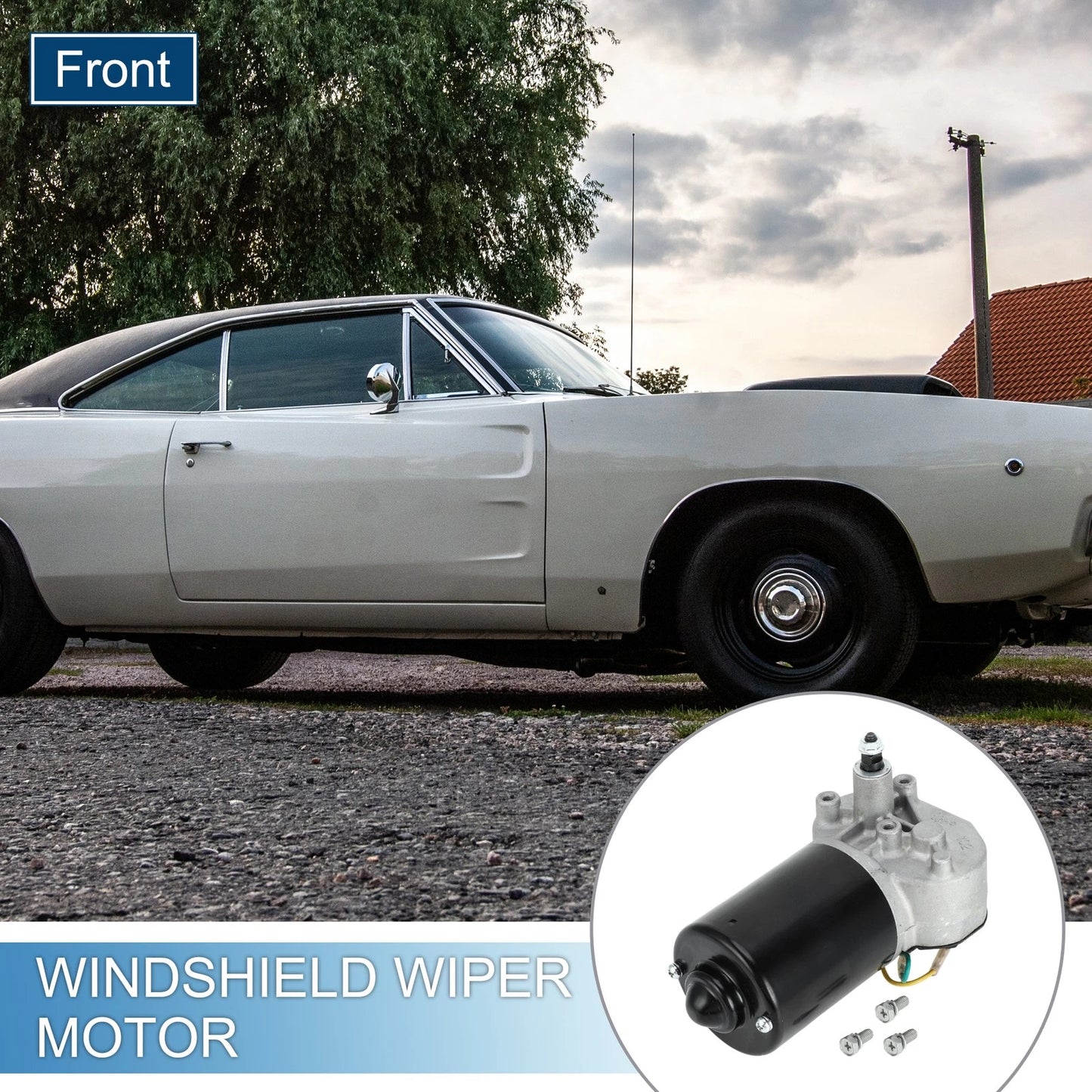 Front Windshield Wiper Motor for Chrysler Town & Country (1985–1987) No.4339449