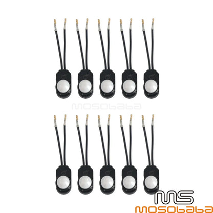 10Pcs Handlebar Brake Light Switch Mounts for Harley Sportster XL (2014-2023)