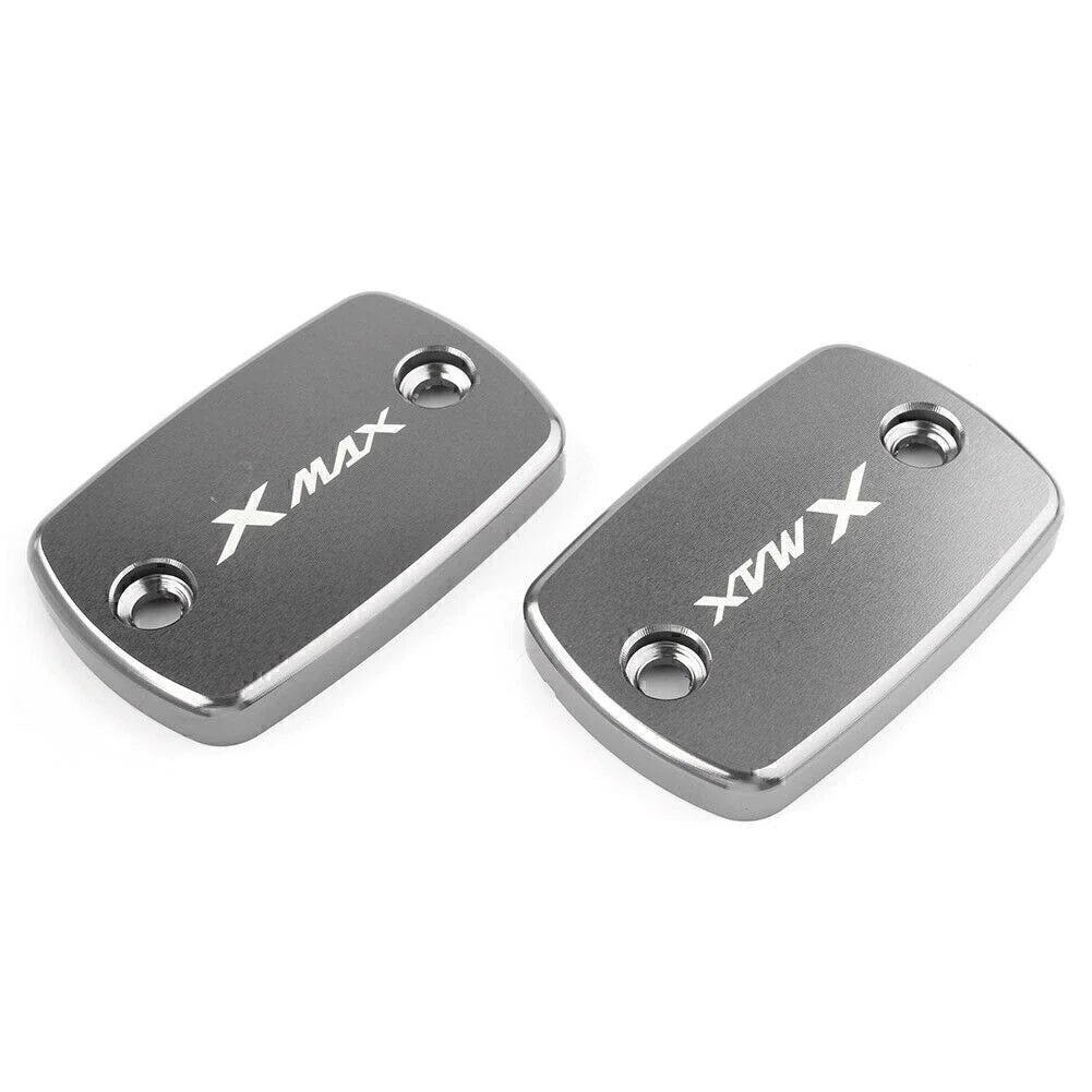 Aluminum Front Fluid Reservoir Cover Caps for Yamaha X-MAX 300 (2017-2023)