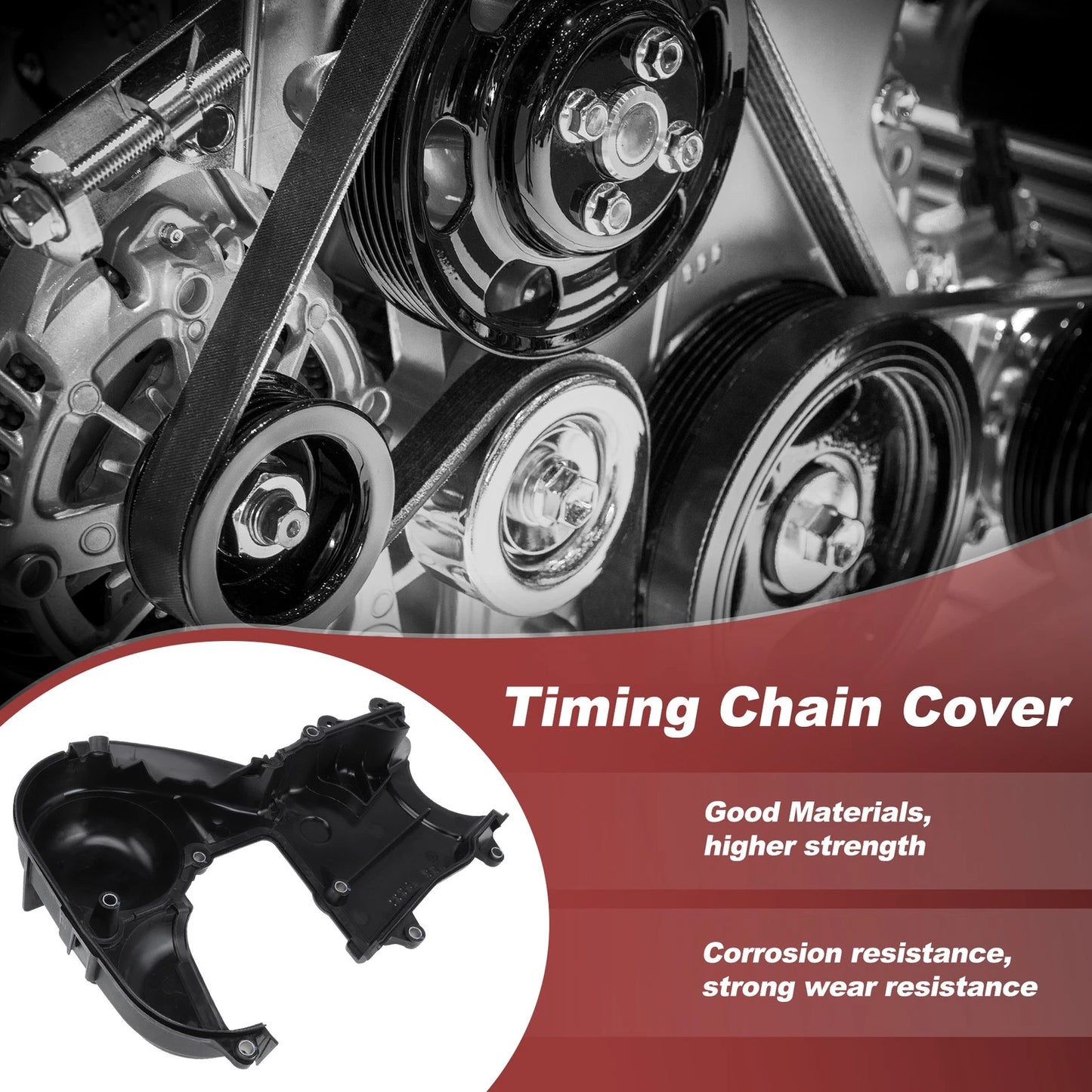 Engine Timing Cover for Ford Escape, Fusion (2013–2019) 1809209