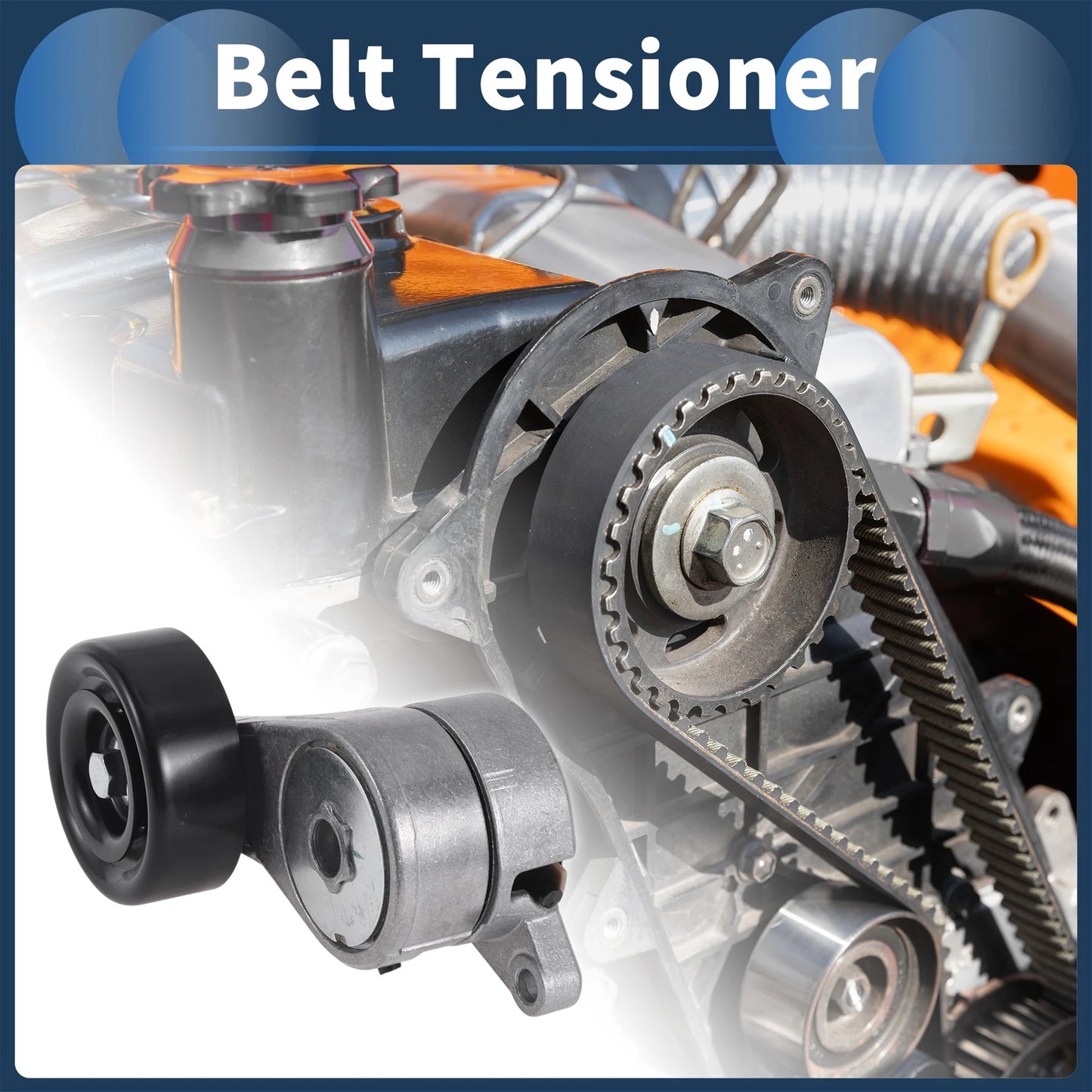 Belt Tensioner for Opel Monterey (1991–1998) No. 97125860, 5636736 Metal