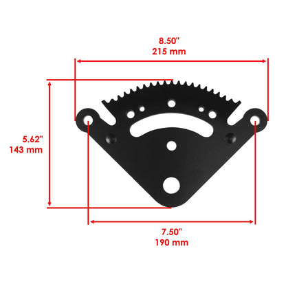Steering Sector Gear Plate Replacement for John Deere LA150 LA175 (1999–2013)