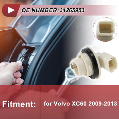 1 Pc Rear Fog Light Socket for Volvo XC60 (2009–2013) No. 31265953