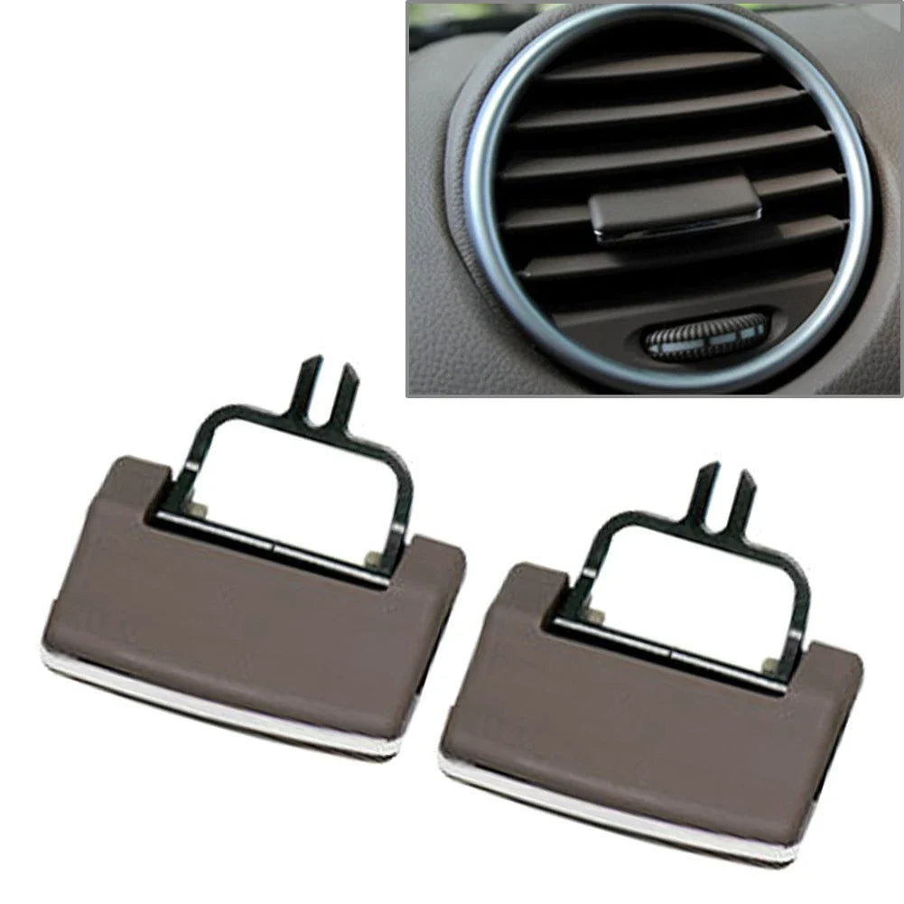 Air Vent Outlet Tab Repair Kit for Mercedes Benz W164 X164 ML GL Beige 2x