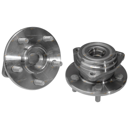 2X Front Wheel Bearings & Hubs for Jeep Cherokee XJ + Wrangler TJ (1994–1999)