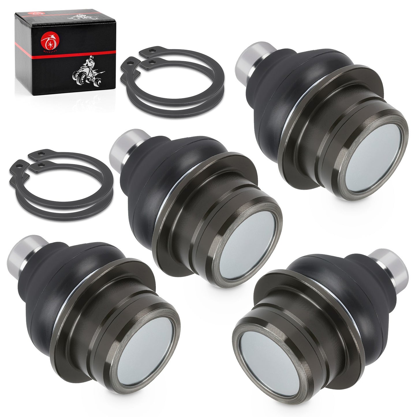 Set of 4 Ball Joints for Suzuki Vinson 500 4x4 (2002–2007)