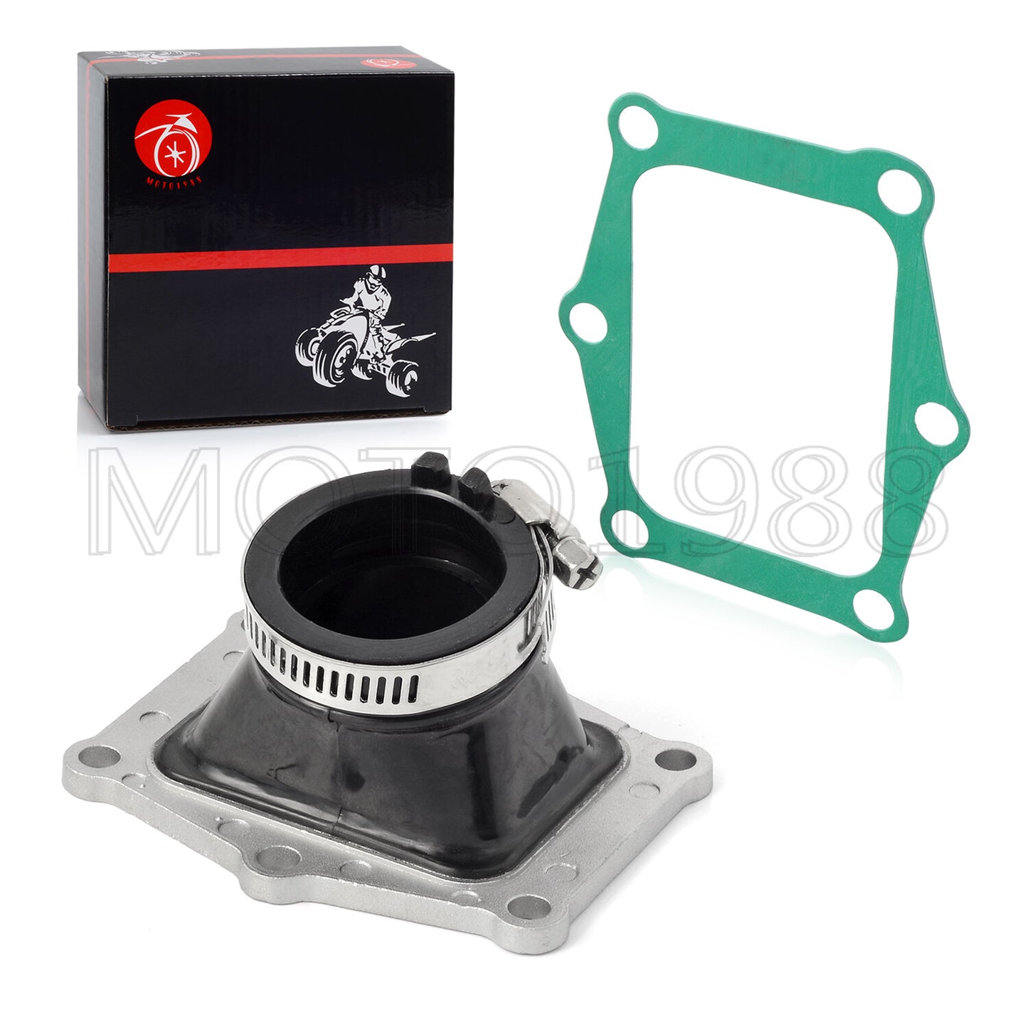 Intake Manifold Carb Boot & Gasket for Honda ATC250R (1983–1984)