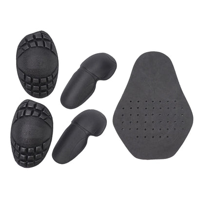 Protectors / 5Pcs / Black Elbow & Shoulder Protectors for Motorcycle