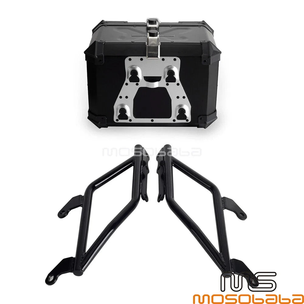 Rear Luggage Case & Tail Rack for Harley Softail FLSB FXLRST (2018-2023)