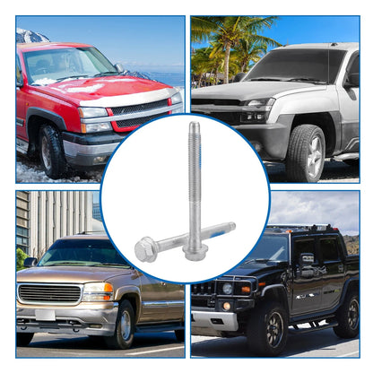 M12x1.75 Car Mount Cushion Bolts 4pcs for Chevrolet Silverado 1500 (2014-2023)