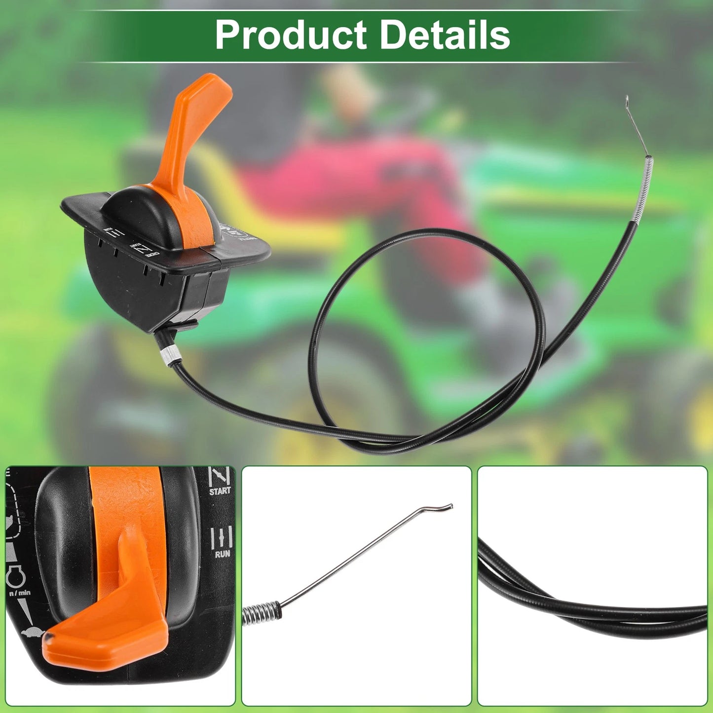 Throttle Cable for John Deere LA135 (2004–2007) GY21107
