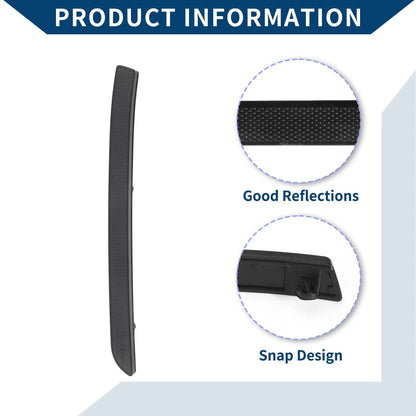 Rear Left Bumper Reflector No.7E0945105A for VW Transporter T5 (2012–2016) Black