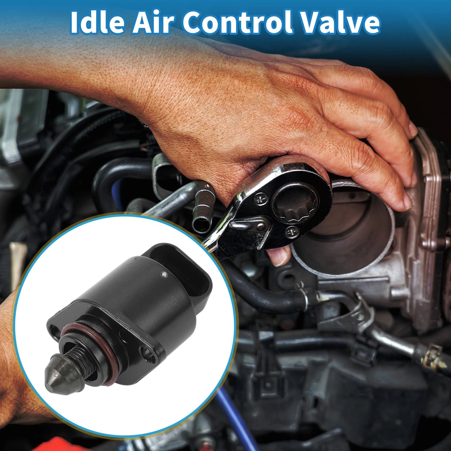Idle Air Control Valve for Buick Century (1995–1996) No. 17112478