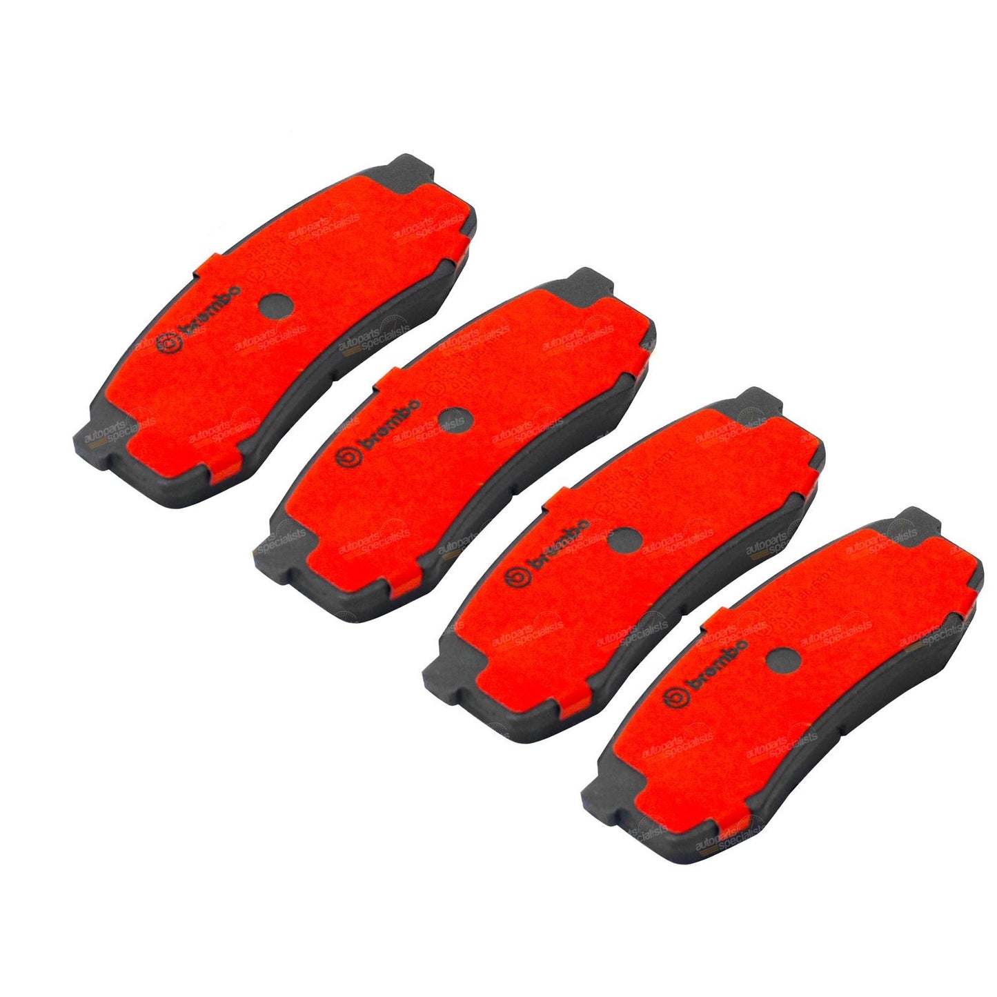 Set of 4 Brembo Rear Disc Brake Pads for 80 Series Land Cruiser (1990–1997)