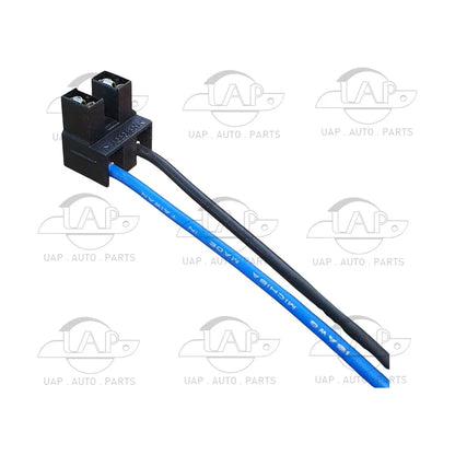 Set of 2 H7 Headlight Bulb Socket Wire Harness