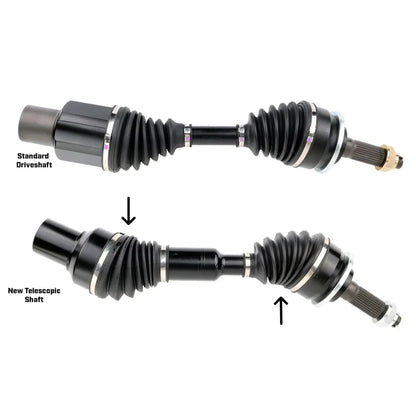 2X Front Extended Drive Shaft for Ford Ranger (2011–2023)