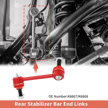 2X Rear Stabilizer Sway Bar Link for Chevrolet Trailblazer (No.K6667/K6668)