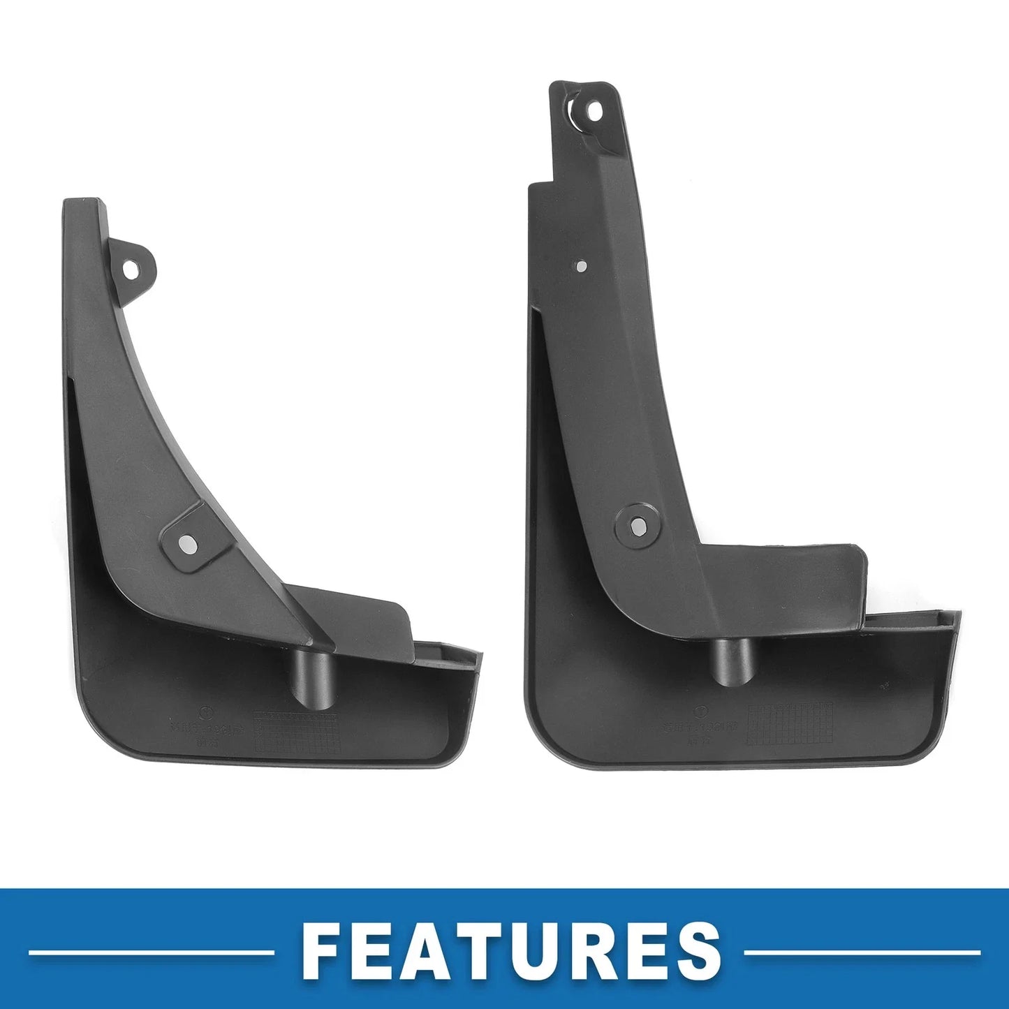 Front & Rear Mud Flap Splash Guards for Chevrolet Trax (2019-2020)